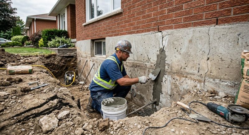 Basement Foundation Repair in Danvers, MA