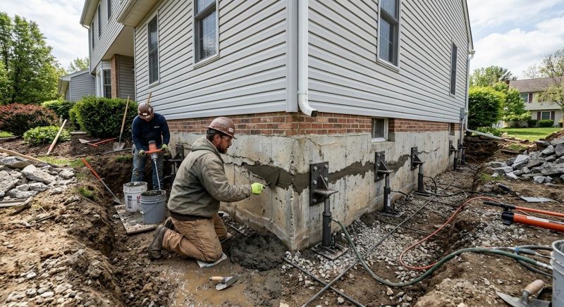 Basement Foundation Repair in Hull, MA