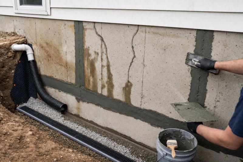 Basement Foundation Repair in Westwood, MA