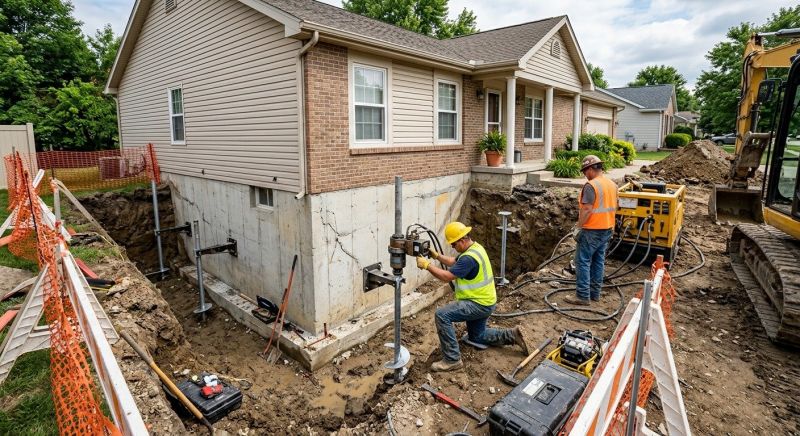 Building Foundation Repair in Cohasset, MA