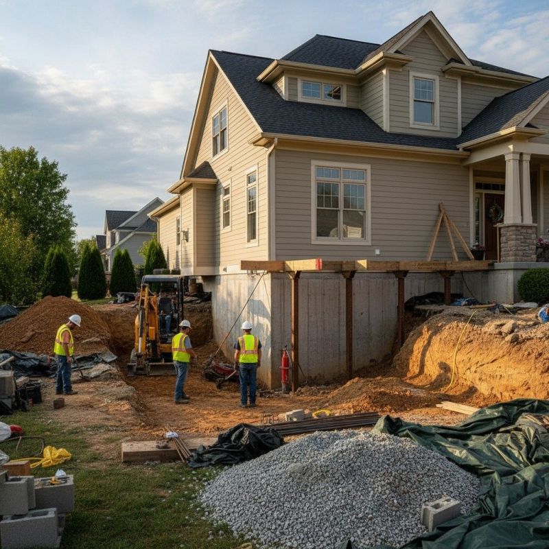 Building Foundation Repair in Newton Center, MA