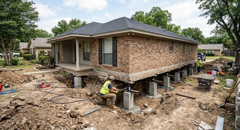 Concrete Foundation Leveling in Westford, MA