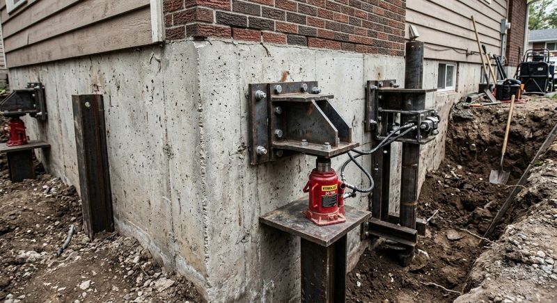 Concrete Foundation Leveling in Wilmington, MA