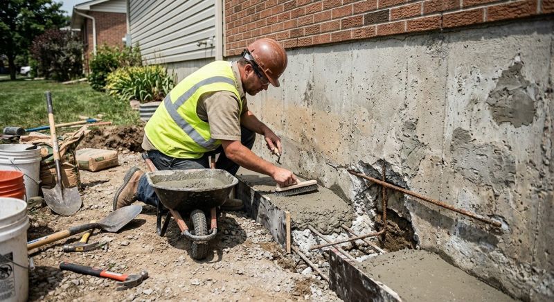 Concrete Foundation Repair in Bellingham, MA