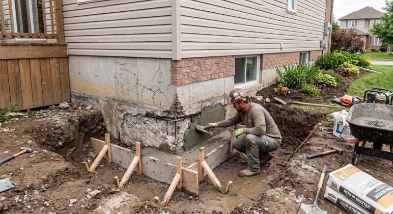 Concrete Foundation Repair in Harvard, MA