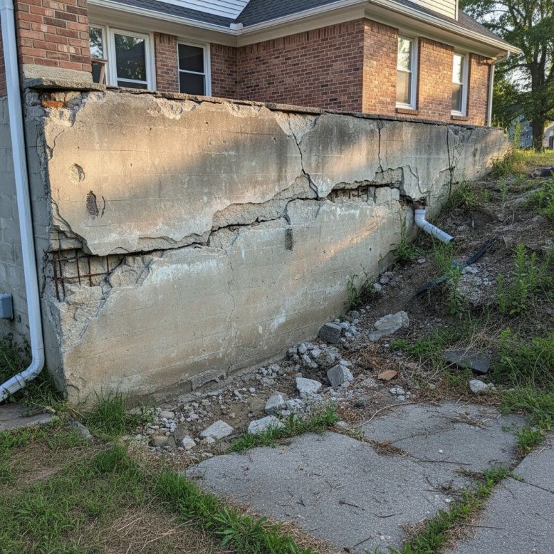 Cracked Foundation Repair in Dedham, MA