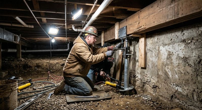 Crawlspace Foundation Repair in Arlington, MA