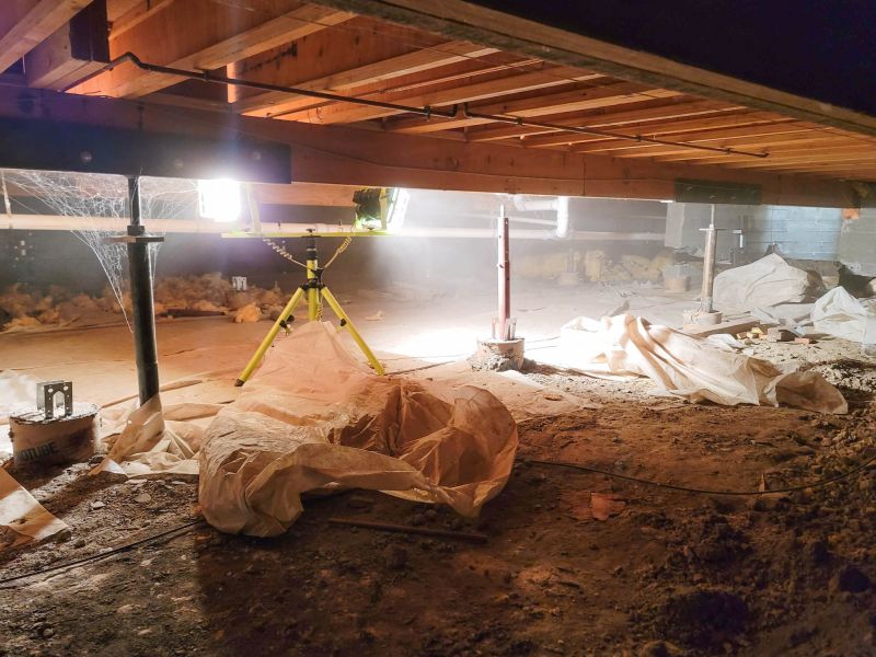 Crawlspace Foundation Repair in Burlington, MA