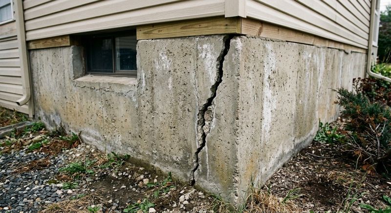 Foundation Crack Repair in Dracut, MA