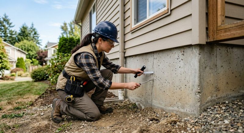 Foundation Inspection in Newton, MA