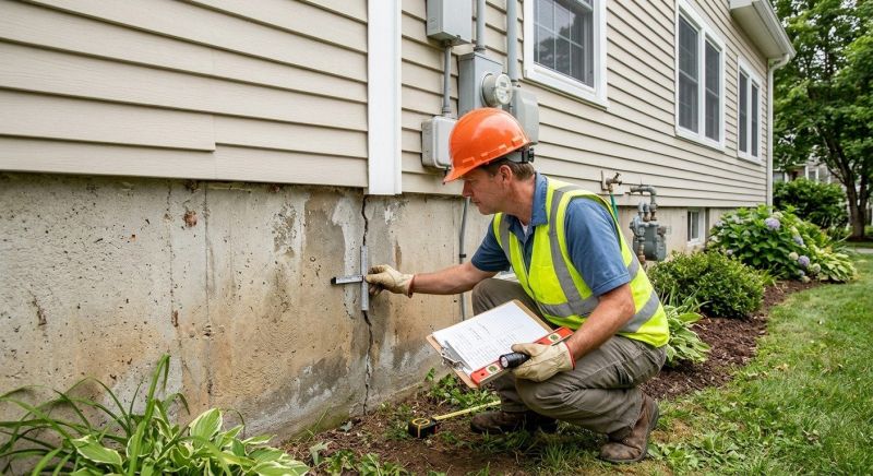Foundation Inspection in Newton, MA