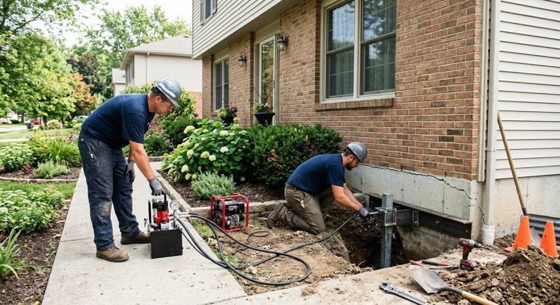 Foundation Jacking in Avon, MA