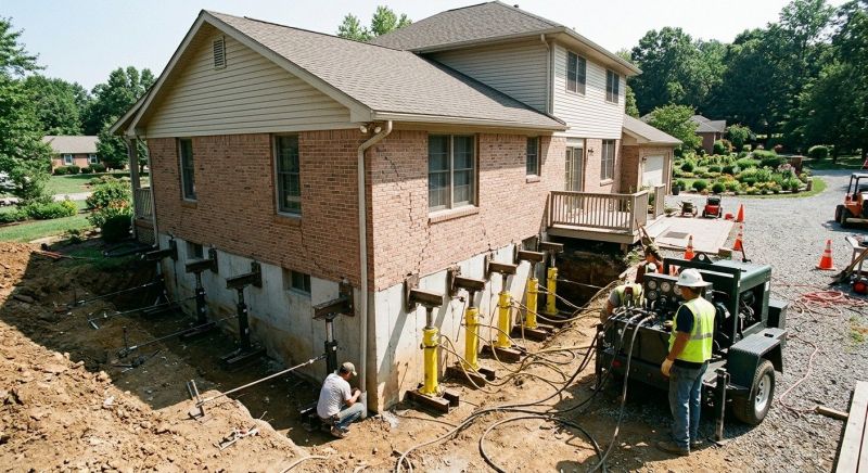 Foundation Jacking in Danvers, MA