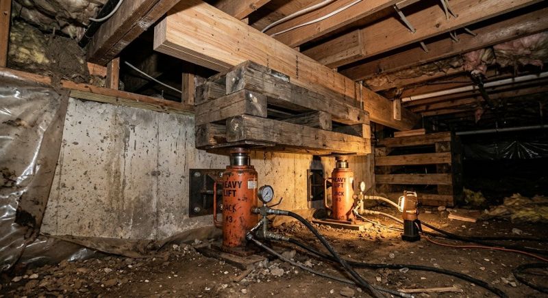 Foundation Jacking in Harvard, MA
