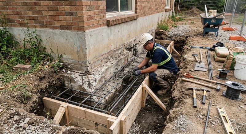 Foundation Repair in Bellingham, MA