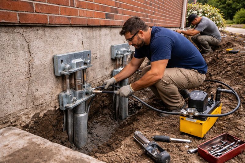 Foundation Repair in Brookline, MA