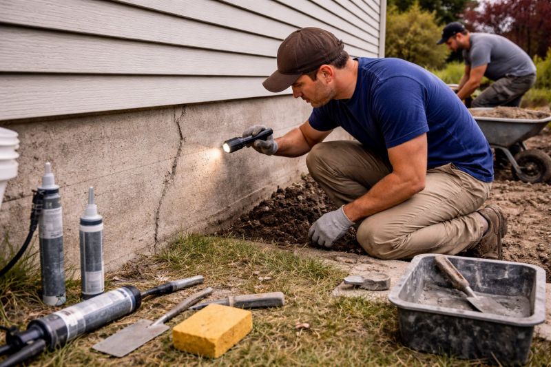 Foundation Repair in Burlington, MA