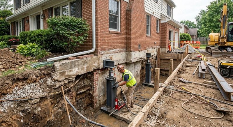 Foundation Repair in Newton, MA
