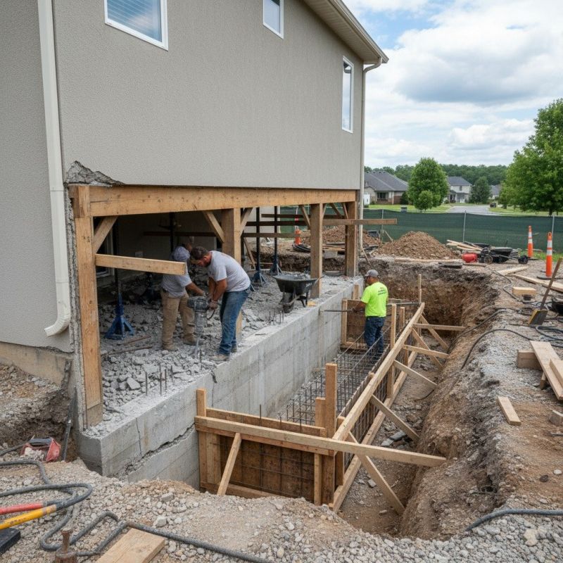 Foundation Repair in Tewksbury, MA