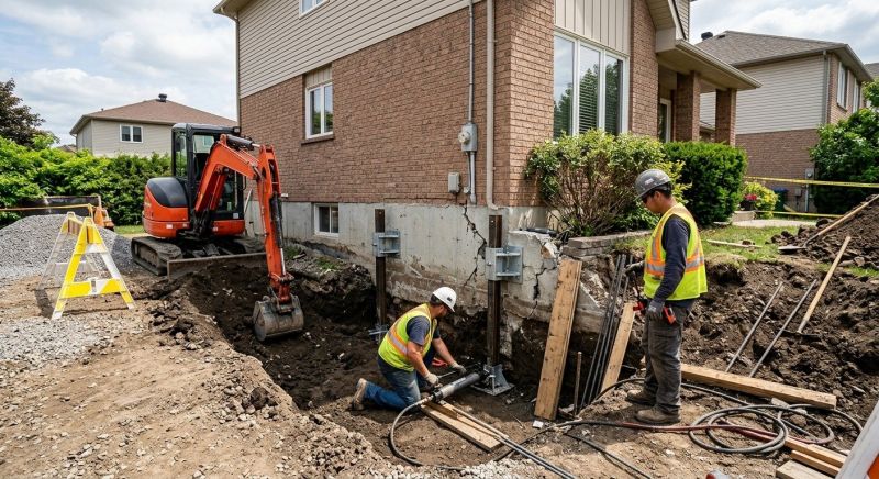 Foundation Repair in West Bridgewater, MA