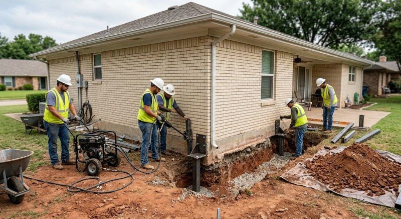 Foundation Stabilizing in Boxford, MA