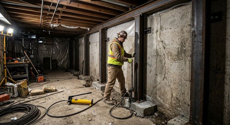 Foundation Stabilizing in Marlborough, MA