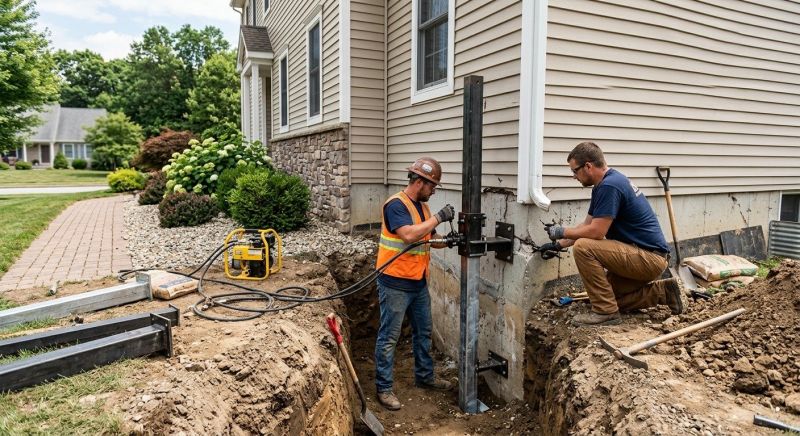 Foundation Stabilizing in Medford, MA