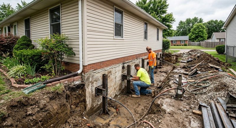 Foundation Stabilizing in Watertown, MA
