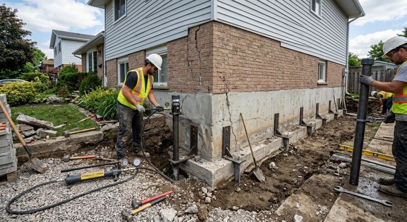 Foundation Stabilizing in West Roxbury, MA