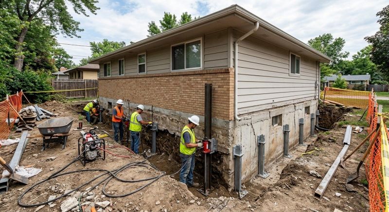 Foundation Strengthening in Newton, MA