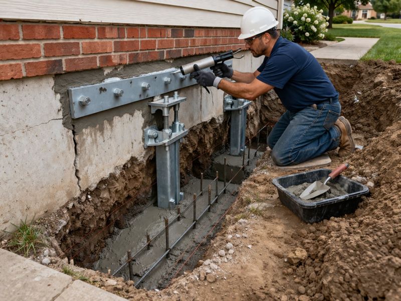 Foundation Structural Repair in Canton, MA