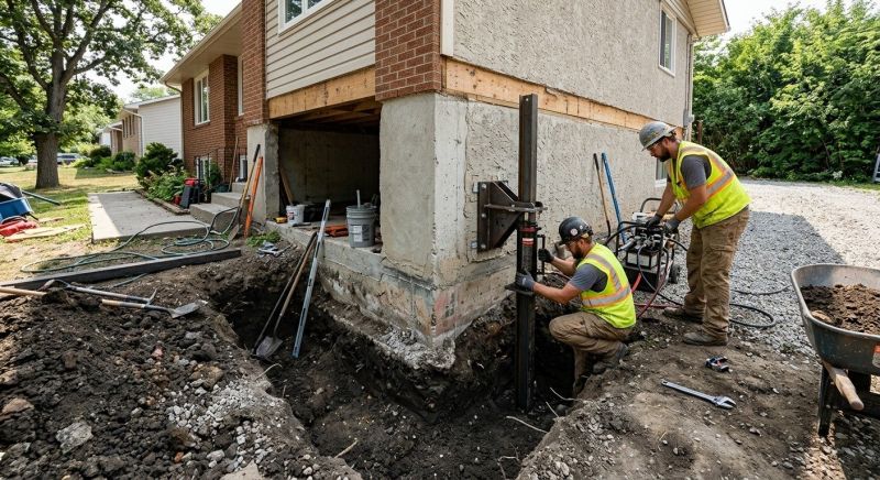 Foundation Structural Repair in West Bridgewater, MA