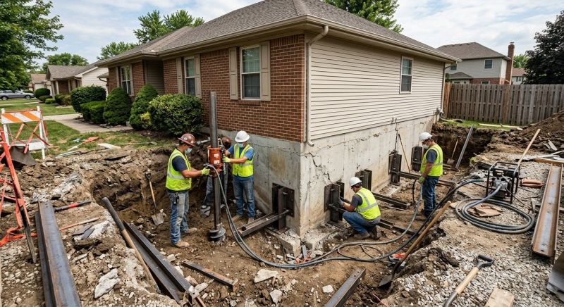 Foundation Structural Repair in West Roxbury, MA