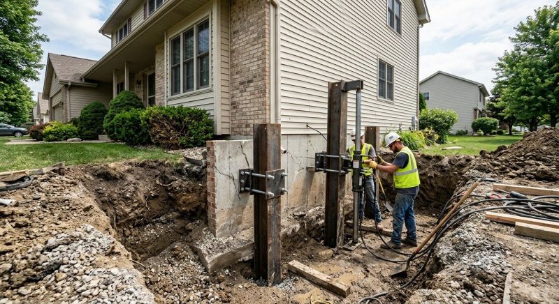 Foundation Underpinning in Newton, MA