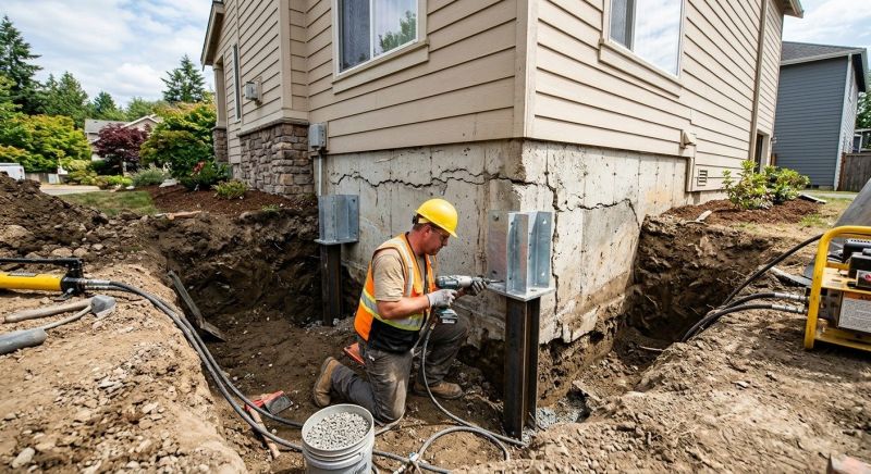 Home Foundation Repair in Dedham, MA