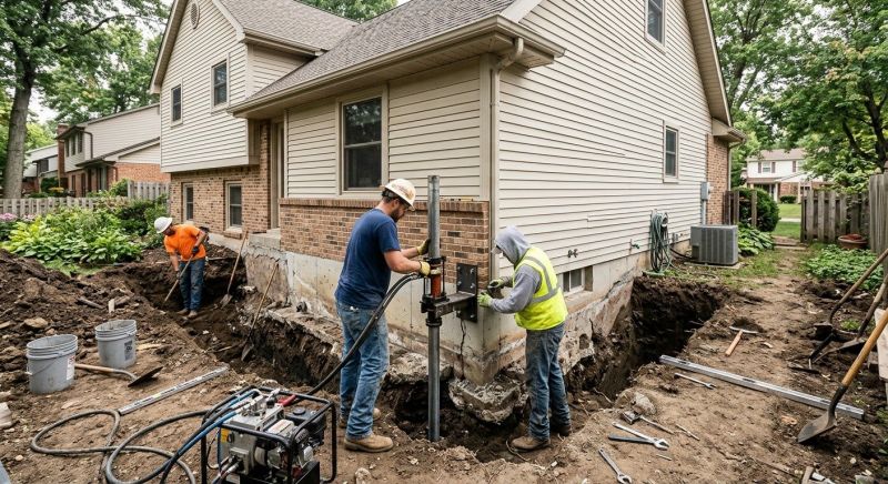 Home Foundation Repair in Milton, MA