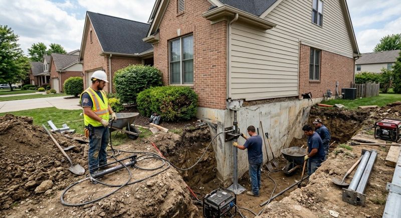 House Foundation Repair in Rockland, MA