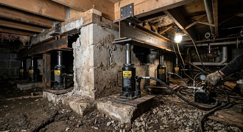 House Leveling in Hyde Park, MA