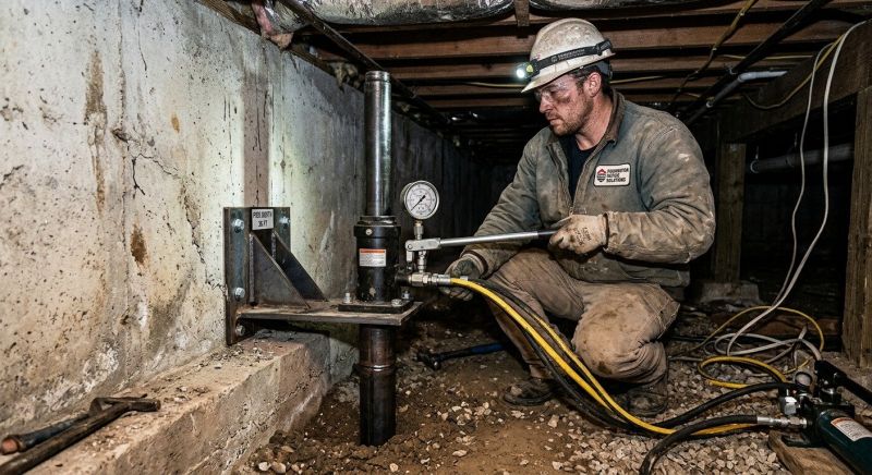 Settling Foundation Service in Ayer, MA