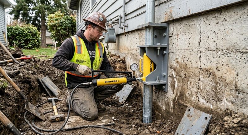 Settling Foundation Service in Cohasset, MA