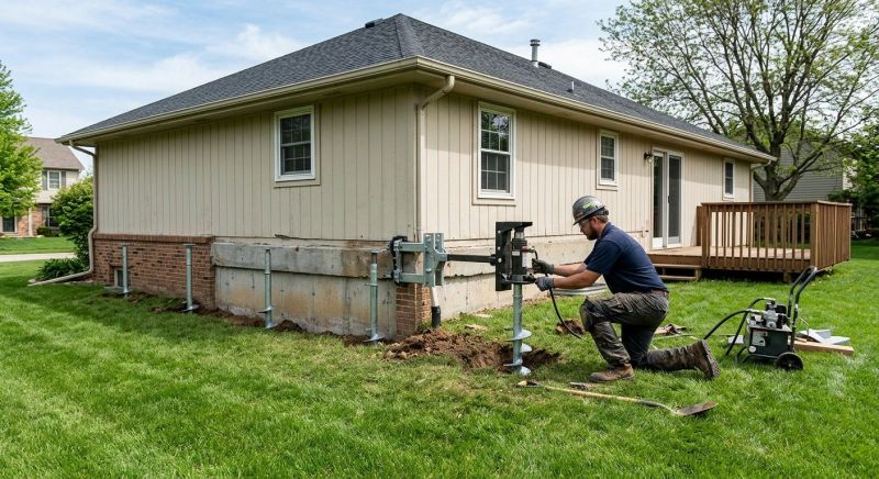 Settling Foundation Service in Stoughton, MA