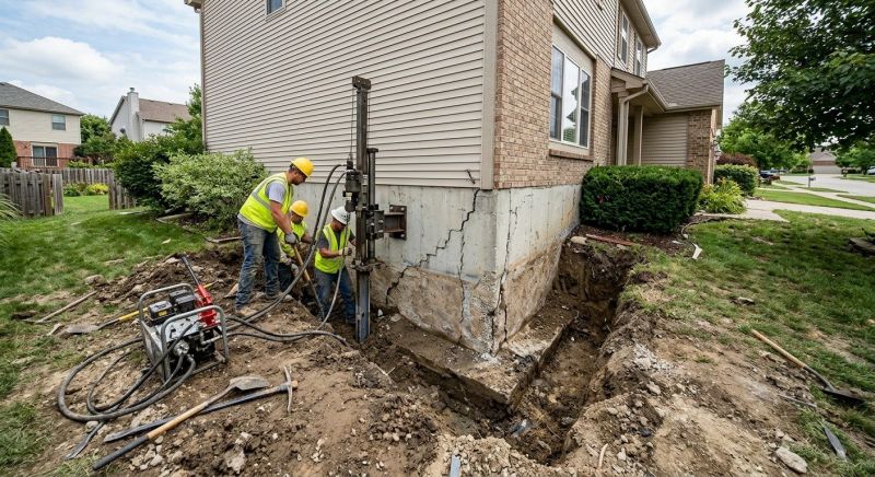Structural Foundation Repair in Acton, MA