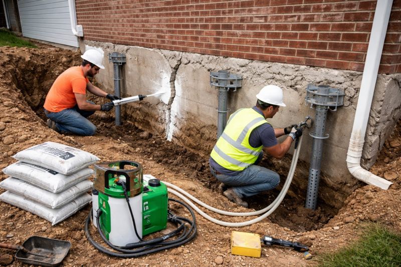 Structural Foundation Repair in Andover, MA