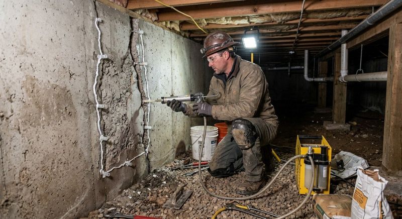 Structural Foundation Repair in Brookline, MA