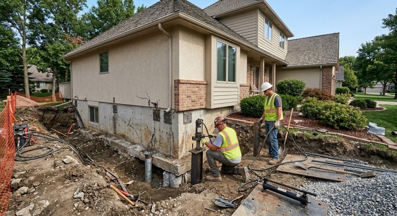 Structural Foundation Repair in East Weymouth, MA