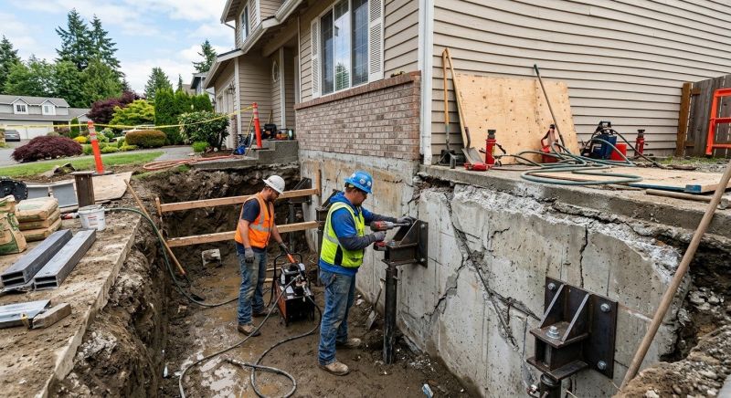 Structural Foundation Repair in Everett, MA