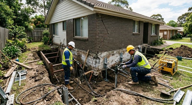 Structural Foundation Repair in Jamaica Plain, MA