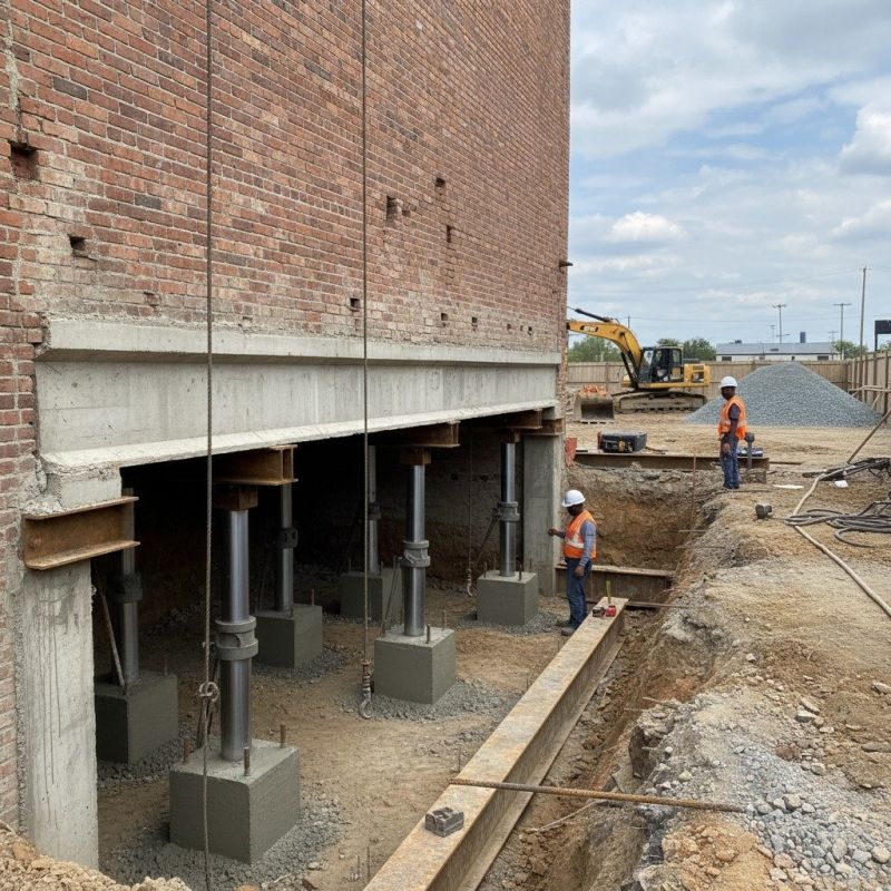 Underpinning Repair in Newton, MA