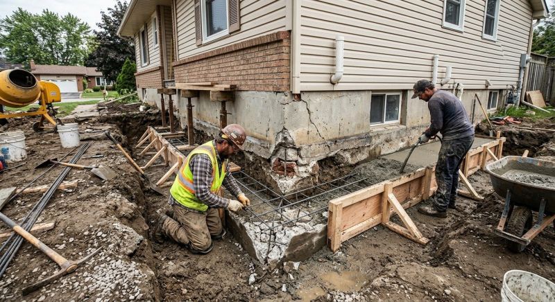 Foundation Repair in Woburn, MA