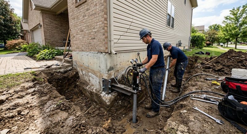 Settling Foundation Service in West Bridgewater, MA